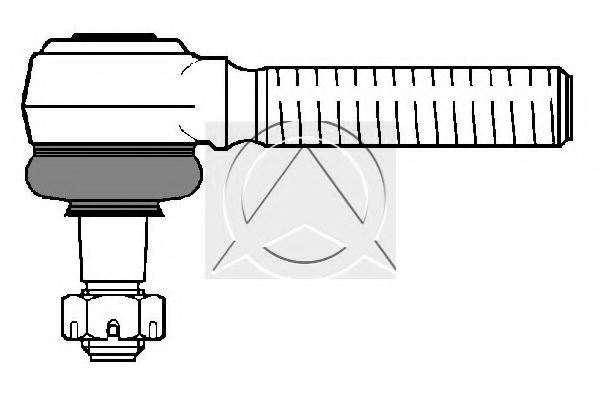 SIDEM 68035 Ball Head, gearshift linkage